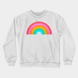 Retro Rainbow Crewneck Sweatshirt